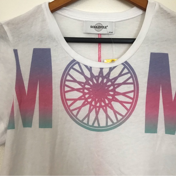 Soulcycle mom boy tee. Small. NWT - Picture 3 of 5